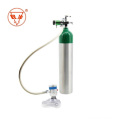 Cilindro de gas portátil de acero vacío oxygen10L para uso médico